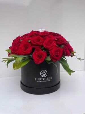 Box floral Rouge