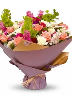 Écrin Passion – Dôme de Roses Rouges Velours