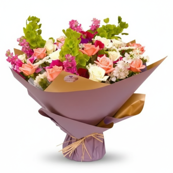 Écrin Passion – Dôme de Roses Rouges Velours